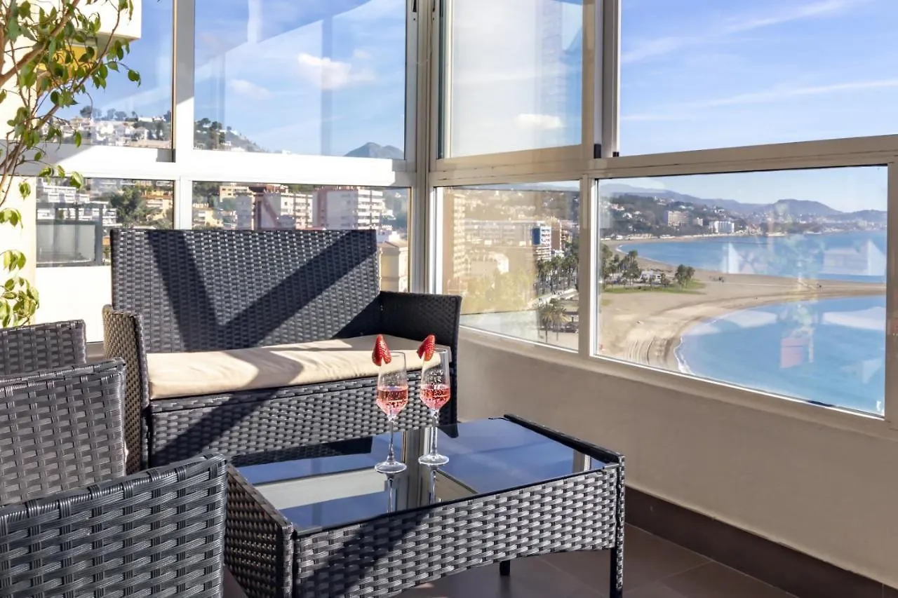 公寓 Rentcostadelsol Malagueta Miramar 马拉加